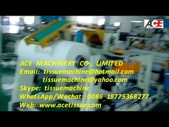 6 Lanes Auto Tissue Paper Pinkin Machine Making 7000 Sheet/Min