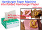Hamburger Patty Paper Interfolder Machine For Sandwich Butter Wrap Wax Deli Paper